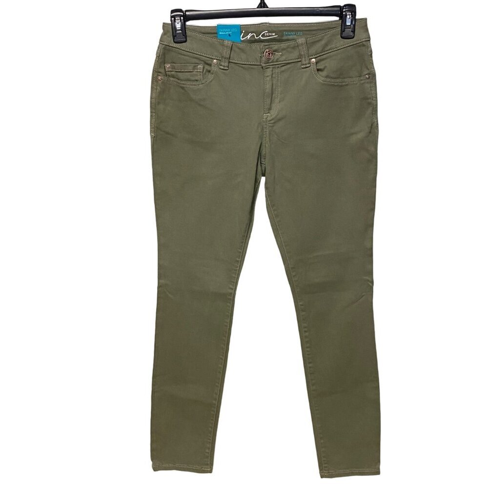 INC DENIM SKINNY LEG REGULAR FIT JEANS SIZE‎ 6 NWT